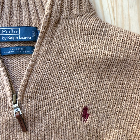 Vintage Polo Mock-neck Knitted Sweater - Picture 4 of 8